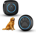 Dog Door Bell for Potty Training, Smart Wireless Doggie Doorbell to Go Outside, 1000 Feet Long Range with IP65 Waterproof Super-Light Touch Button, 60 Melodies & Adjustable Volume (1Button)