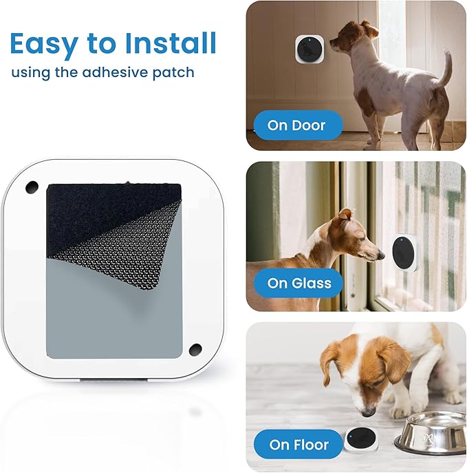 Dog Bell for Door Potty Training, Wireless Doggie Door Bell Operating at 1000 Feet with Chew Resistant IP65 Waterproof Touch Button, 4 Notification Modes