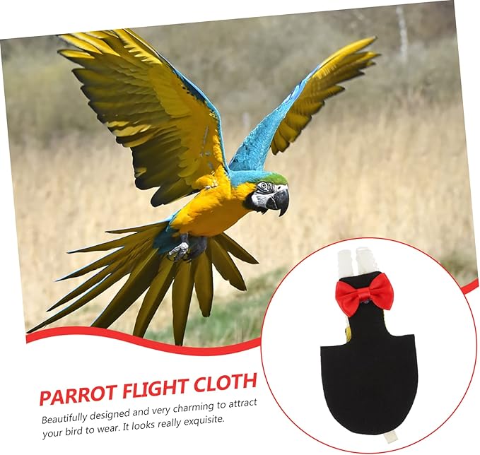 Bird Diaper Clothes Parrot Washable Nappies Overnight Diapers for Pet Birds Lightweight and Easy to Suit