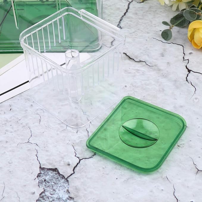 balacoo 3pcs Fish Breeding Box: Hanging Fish Isolated Box Aquarium Breeding Tank Brine Shrimp Incubator Nursery Tank Betta Box