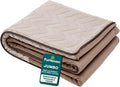 FurHaven Dog Bed Cover Replacement, Sofa-Style Design with Soft, Breathable Fabric for Cozy Comfort, Machine Washable, Jumbo XL, Plush & Velvet Waves, Brownstone