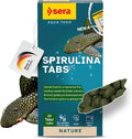 Sera Spirulina Tabs Nature 24 Tabs Plant-Based Food for Fresh Saltwater Fish | Boosts Digestion & Vitality | Free from Dyes & Preservatives | Ideal for Herbivorous Aquarium Inhabitants