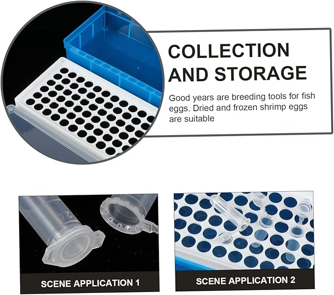 Brine Shrimp Hatchery Storage Tube Set Shrimp Collecting Box with Dropper for Hatching Fishing Accessories