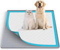 Pee Pad Tray Holder for Dogs,Non-Slip Silicone Dog Puppy Pad Holder,24 x 24 Square Puppy Potty Training Pads,No Spill Raised Lip High Edge,Portable, Leak-Proof Mat Trays for Indoor Floor Protection