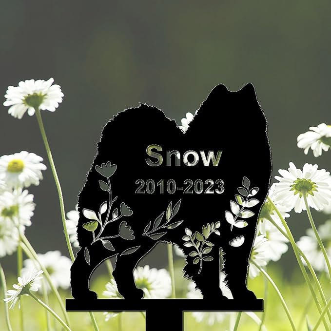 Personalized Dog Memorial Stake, Dog Grave Marker, in Memorial of Dog, Dog Loss Gift, Dog Name Sign Pet Sympathy Gift