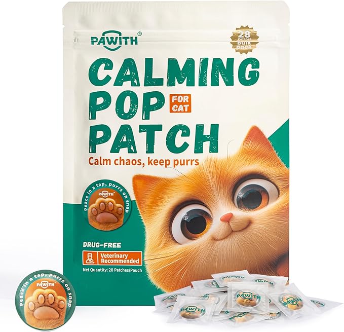 Cat Calming Diffuser – for Travel, Car & Home Use, Pheromone Diffuser for Cats & Kittens to Reduce Anxiety and Stress, No Electricity Needed, Long-Lasting Calming Support