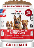 Probiotics for Dogs Digestive Health - Probiotic Chews for Gut Health, Itchy Skin Yeast, Diarrhea - USA Product - Immune Support Supplement - Dog Digestive Support & Allergy Relief Chews with Enzymes