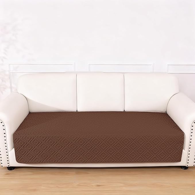 hyha Waterproof Dog Blanket, Soft Pet Bed Blankets, Waterproof Sofa Couch Cover for Dogs Washable, Reversible Pet Couch Covers for Sofa Furniture (40x70 Inch, Brown/Chocolate)