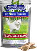 The Missing Link Pet Kelp Feline Well-Being 6oz Superfood Powdered Supplement, Organic & Limited Ingredient Formula for Digestive & Overall Health of Cats
