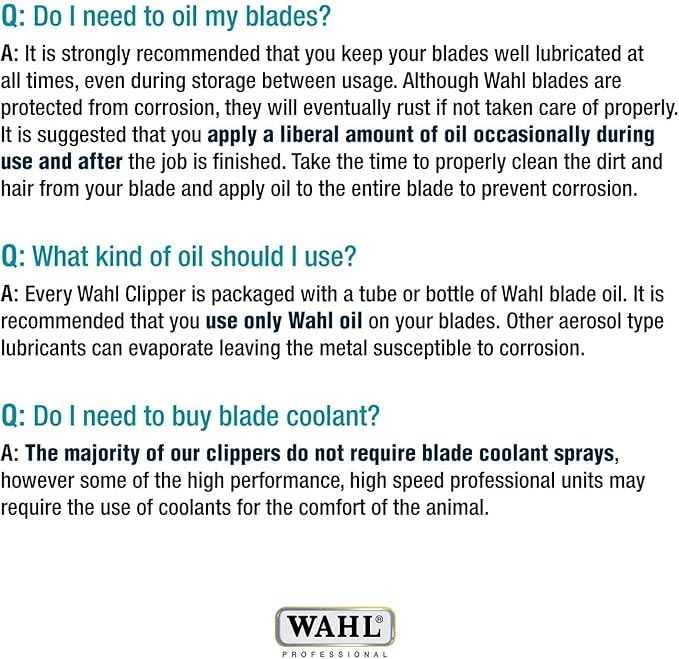 Wahl Professional Animal 3F Full Extra Coarse Competition Series Detachable Blade with 25/64-Inch Cut Length (2376-100)