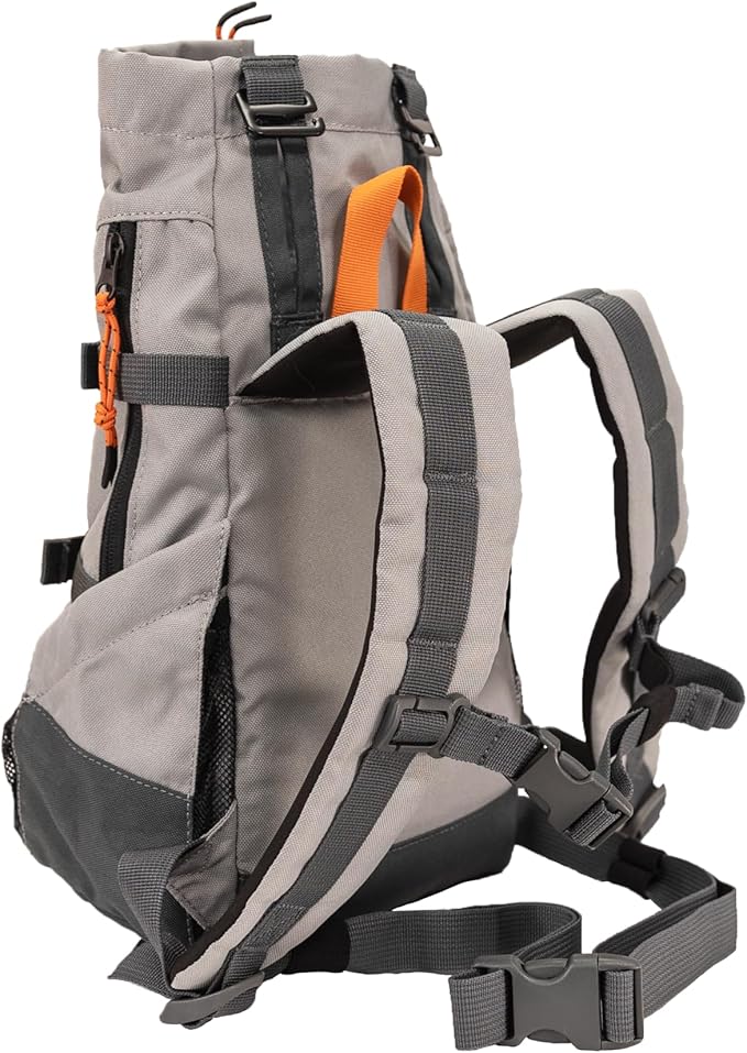 K9 Sport Sack Urban 3 - X-Small, Concrete - Ideal for Dogs with 9-12” Back Length - Dual-Use, Backpack-Style Carrier + Everyday Pack