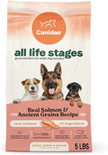 Canidae All Life Stages Real Salmon & Ancient Grains Recipe – High Protein Premium Dry Dog Food for All Ages, Breeds, and Sizes– 5 lbs.