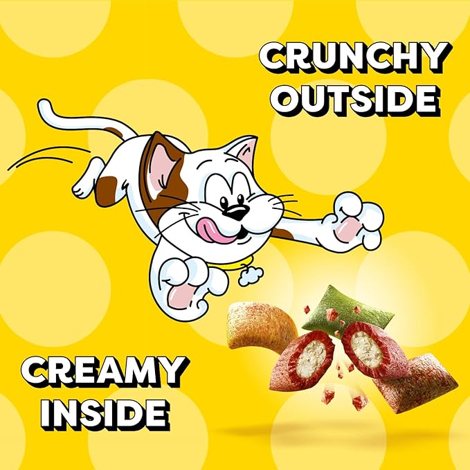 Temptations Cat Treat ShakeUps, Crunchy and Soft Cat Treats, Clucky Carnival, 5.29 oz. Pouch