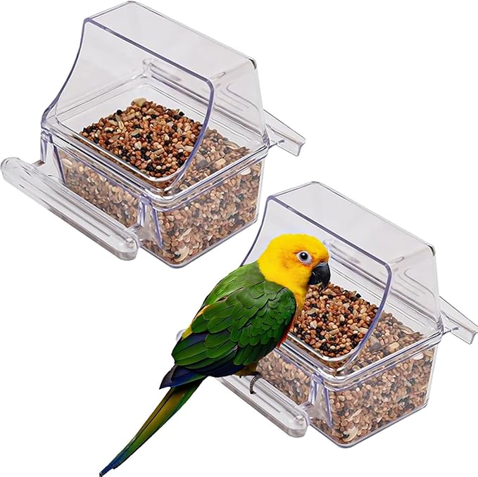 Large Canary Parakeet Cockatiel Lovebird Finch Roof Top Bird Cage with Stand -18"x14"x63" (Black with Toy)