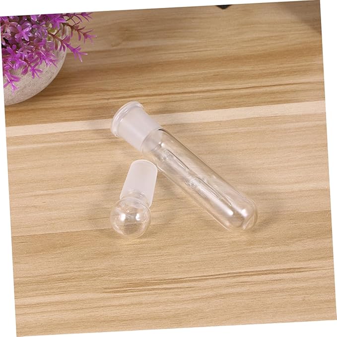 DOITOOL 2hole Aquarium Glass Turbellarian Catcher Glass Worm Trap for Easy Catching Aquarium Accessory for Maintaining Healthy Fish Tank