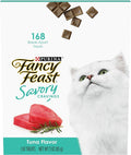 Purina Fancy Feast Savory Cravings Tuna Flavor Limited Ingredient Soft Cat Treats