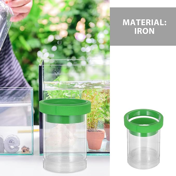 UPKOCH 2 Sets Fish Breeding Box: Plastic Aquarium Breeding Chamber - Floating Isolation Hatchery Incubator for Small Fish Betta Shrimp Clownfish Guppy