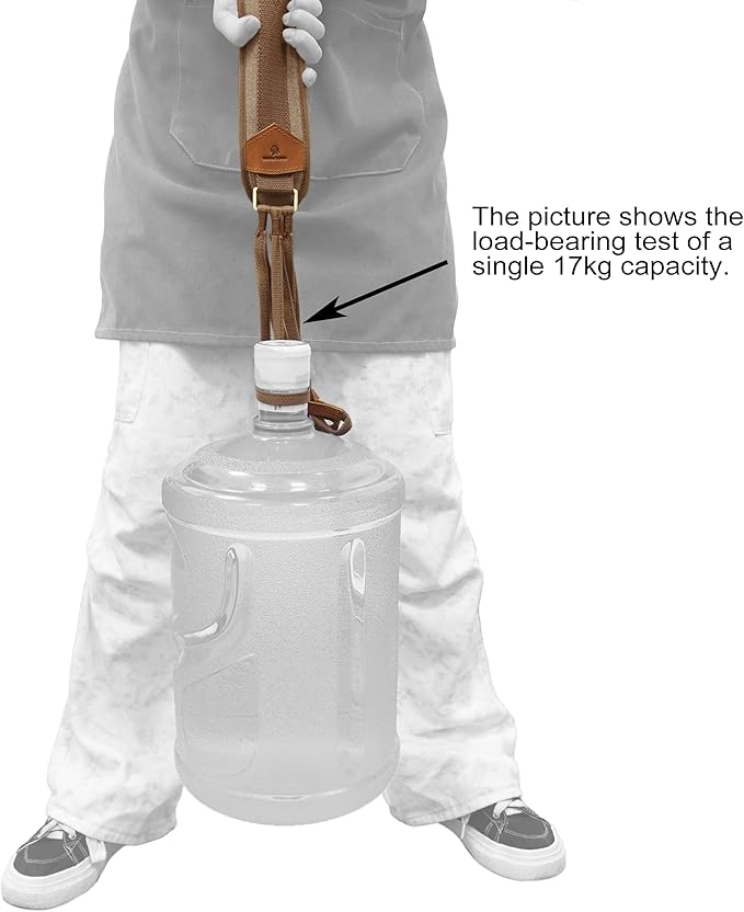 WAYNE'S DOG Canvas Duck Game Carrier - 12 Drops, Slip Noose - Bird Tote, Waterfowl & Goose Hanger, Duck Carrier Lanyard (Coffee)
