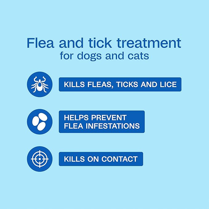 ADAMS Plus Flea & Tick Shampoo with Precor for Dogs, Cats, Puppies & Kittens, Flea Shampoo to Treat Flea Infestations, Kills Ticks, Fleas, Flea Eggs & Lice, Cleans and Conditions Coat, 24 Ounces