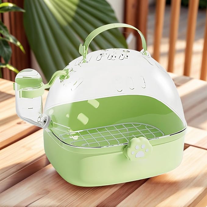 Bird Carrier Cage | Small Animal Carrier with Water Drinker,Breathable Carrier Accessory for Birds and Small Pets,Spacious Design For Sparrows Macaws Cot