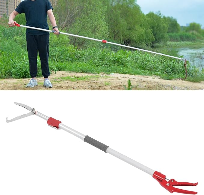 Aquarium Tongs Long Aquarium Tweezers Telescopic Feeding Tongs Multi Purpose Pick up Tweezers Tool for Clamping Plants Garbage Snake Eel