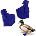 Duck Shoes for Injured Feet – Protective Neoprene Footwear for Ducks, Protective Shoes for Birds with Injured feet, Bumblefoot Relief - Large, 4.5” Max. Inside Width - Royal Blue