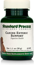 Standard Process Inc. Canine Enteric Support - Digestive System Support for Dogs - Nutritional Dog Supplement for Gut Health - Canine Supplement Formula to Aid Healthy Digestion - 30 g