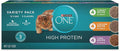 Purina ONE Natural, High Protein Cat Food Variety Pack, Turkey, Chicken and Tuna Recipes - (2 Packs of 12) 3 oz. Cans
