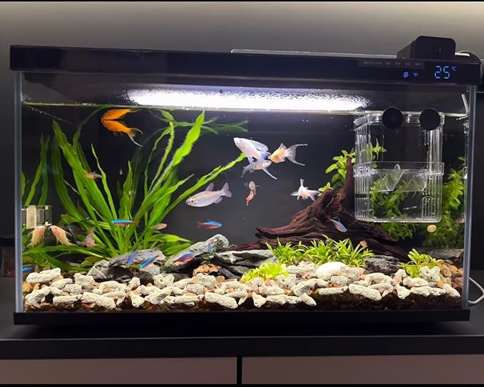Crushed Coral Filter for Aquarium,Fish Tank Crushed Coral for Freshwater Aquarium Ph Aquarium Bio Filter Media Bag Reusable Aquarium Filter