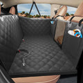 Back Seat Extender for Dogs-Upgraded Egg Crate Foam, Soft Dog Car Seat Cover Holds 420lbs, Sturdy Backseat Extender for Dogs, Waterproof Pet Car Bed Dog Hammock for Car, SUV, Truck