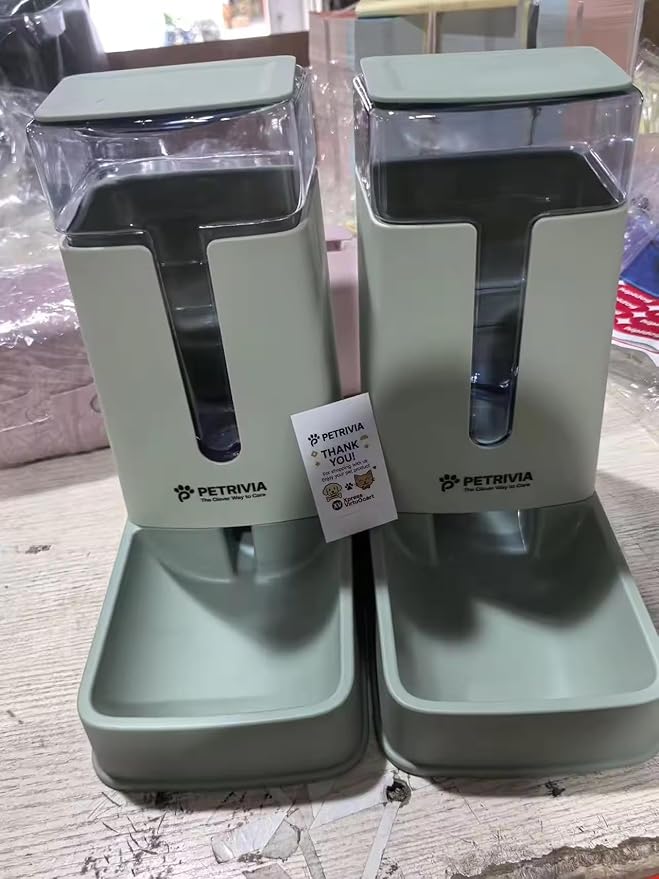 Automatic Pet Feeders Automatic Dog Food and Water Dispenser Water Dispenser for Dogs Gravity Water Dispenser Cat Feeders Automatic Cat Food Dog Water and Food Dispenser Gravity Pet Water Dispenser