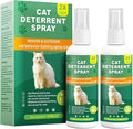 Cat Deterrent Spray - Natural & EffectiveIndoor & Outdoor Deterrent for FurnitureProtection, Stop Cat Destruction Anti-ScratchFormula Training Aid for Cats