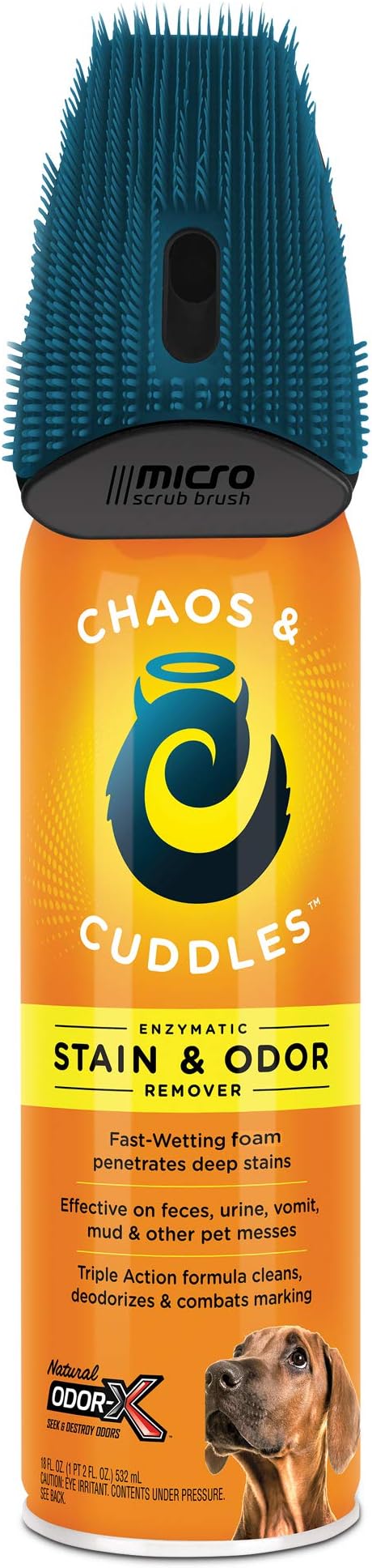 Chaos & Cuddles 50966 Pet Stain and Odor Remover - 18 fl Oz.