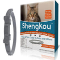 Cat Flea & Tick Collar - Premium Plant-Based Essential Oils, Waterproof, 6-Month Protection for Small Kittens, 1 Pack
