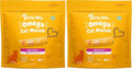 Zesty Paws Omega Cat Mousse Squeezable Cat Treats - with Seaweed, Omega Fatty Acids, Antioxidants Vitamins & Minerals - Skin & Coat Support for Cats - Tuna Fish Flavor - 18 Count (Pack of 2)