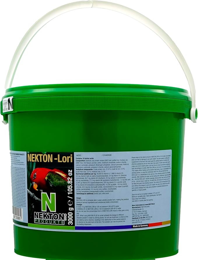 Nekton Lori Complete Lory Bird Diet, 3000gm