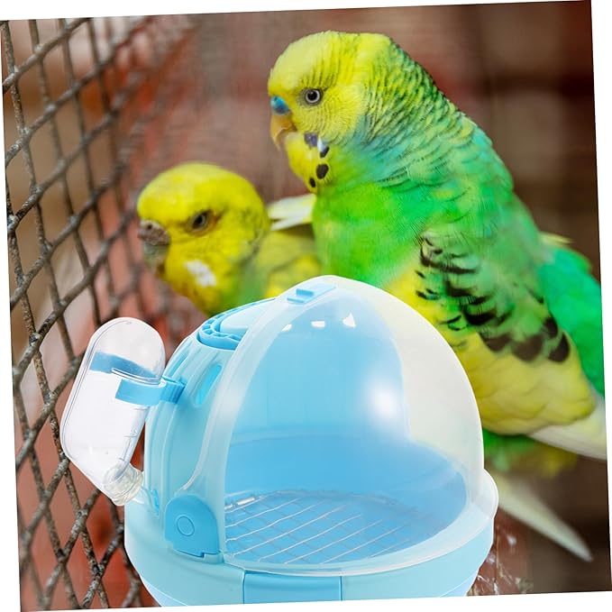 1Set Portable Pet Bird Carrier Handheld Travel Cage for Birds and Parrots Detachable Base for Easy Cleaning Breathable Design with Comfortable Handle for Go