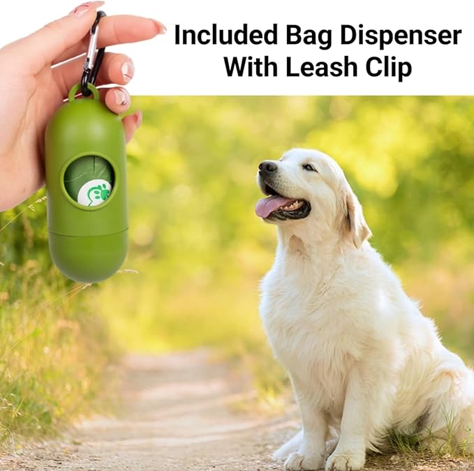 Mr. Peanut's XL Pooper Scooper Sized 13X11" Recycled Waste Poop Bags Made From Plants - 160 Count