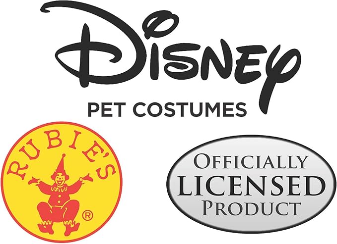 Disney Little Mermaid: Flounder Pet Costume for For Dogs or Cats by Rubies, Large