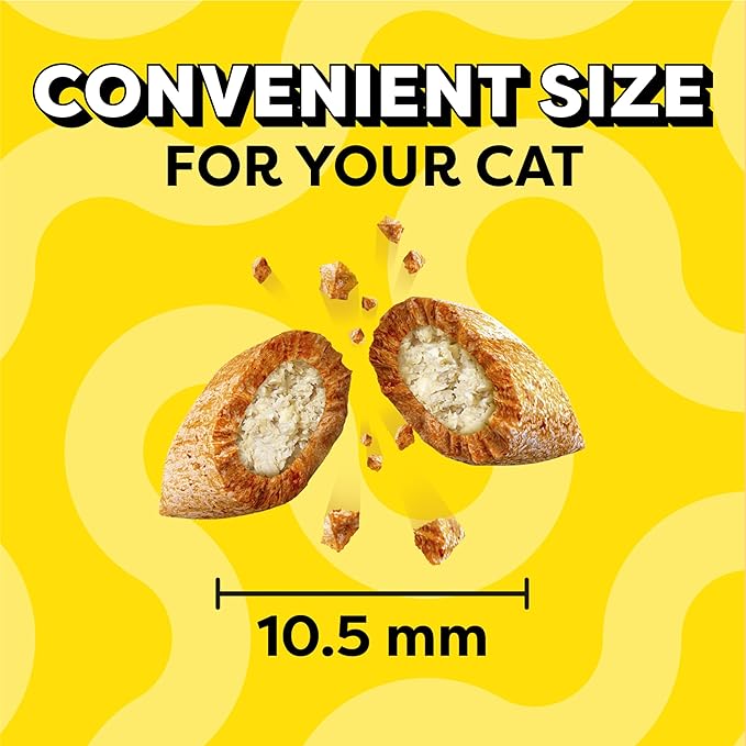 Temptations Cat Treats, Classic Crunchy and Soft Cat Treats, Catnip Fever Flavor, Catnip Treats, 16 oz. Tub