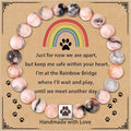 Dog Memorial Gifts for Loss of Dog, Pet Memorial Gift for Dogs, Bracelet for Women Men Who Loss of Beloved Dogs Cat Furry Friend