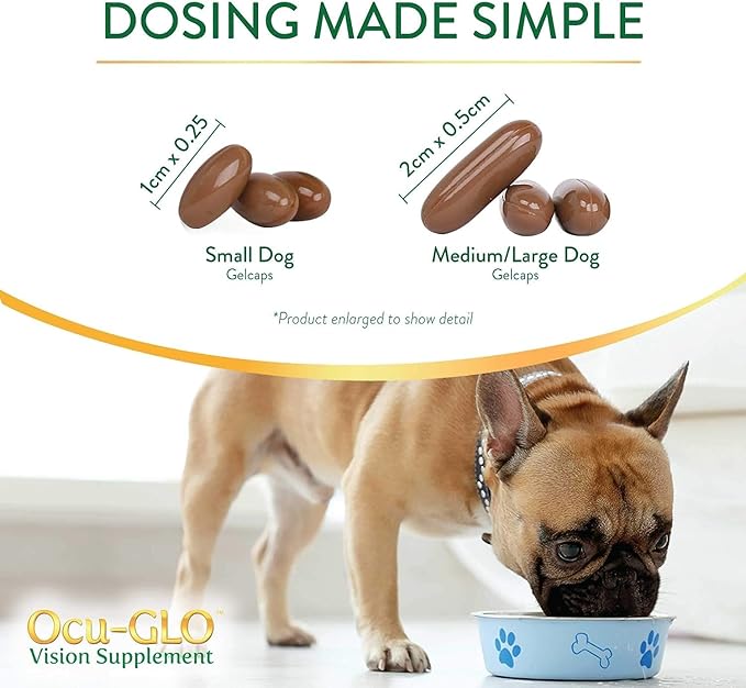 Ocu-GLO for Medium to Large Dogs, 11+ lb, 90 Count (Pack of 2)