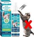 Cat Deterrent Spray, Cat Scratch Deterrent for Furniture, Cat Repellent Spray to Keep Cats Away, Cat Repellent Spray for Furniture Indoor & Outdoor, Prevent Scratching, Digging & Chewing 200ml