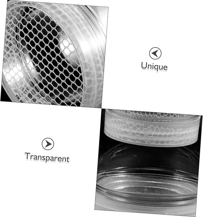 Kisangel 1 Set Fish Breeding Box: Guppy Breeder Box - Floating Isolation Hatchery Incubator for Guppy Betta Shrimp - Transparent Fish Tank Divider