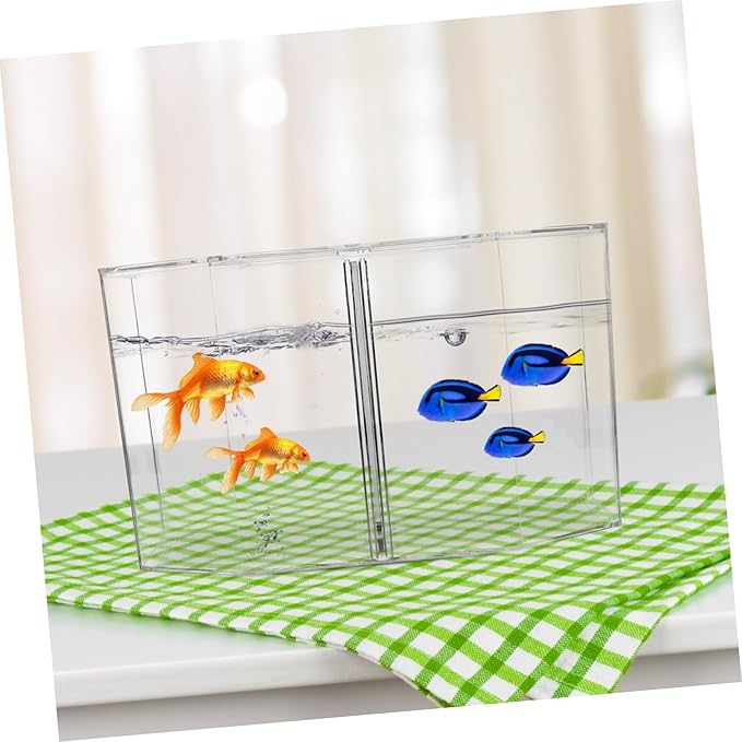 DOITOOL Fish Breeding Box Transparent Tank for Juvenile Fish Aquarium Supply Prevents for Breeding Easy Observation