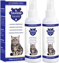 Cat Deterrent Spray, Bitter Formula Cat Repellent for Indoor & Outdoor, Natural Plant Extracts, Anti-Scratch Aid for Furniture, Sofa, Rugs, Curtains