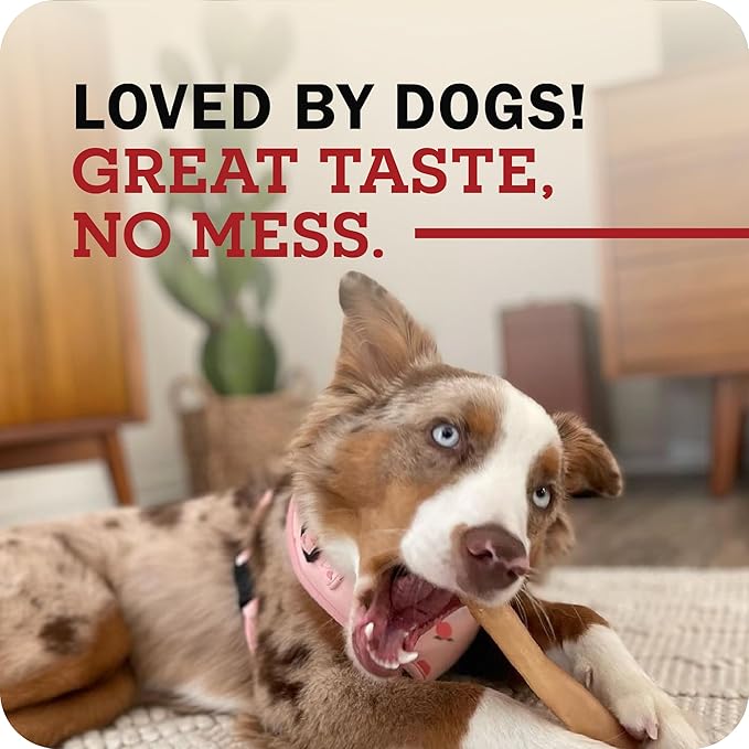 Redbarn Pet Products Natural Small Collagen Sticks for Dogs - Long Lasting Alternative to Traditional Rawhide & Bully - Supports Joint, Skin, & Coat Health - Case of 25