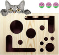 2026 New Cat Nail File Enrichment Box, Cat Scratch Puzzle Enhancement Maze Box, Indoor Cat Clipper No Pressure Substitute, Interactive Maze Toy, Stimulating Cat Energy and Instincts(1PC)
