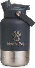 32oz Insulated Water Bottle with Dog Bowls – Human & Pet Shared Use, Stainless Steel Leakproof Travel Bottle(Slate Grey)