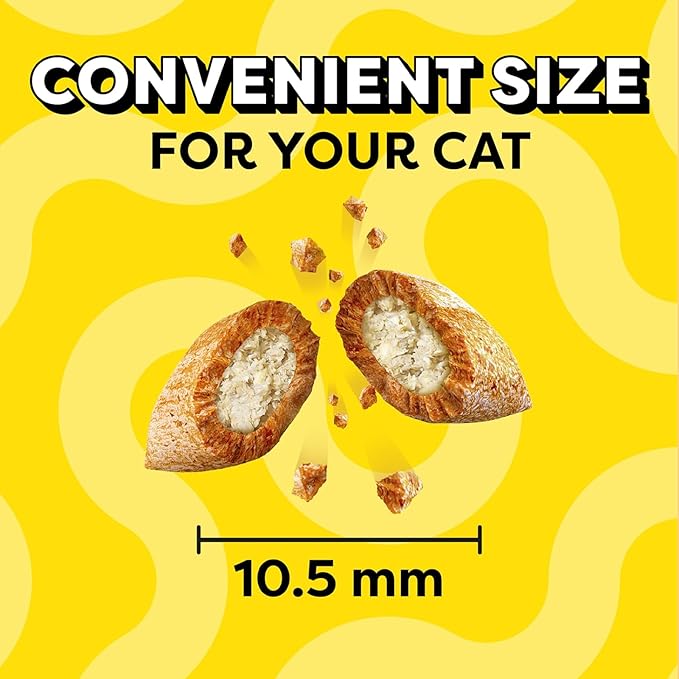 Temptations Cat Treats Classic Crunchy and Soft Seafood Lovers Variety Pack,3 oz. Pouches,(Pack of 12)
